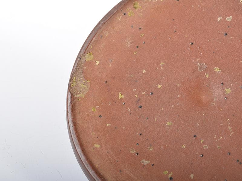 中国　 茶葉末釉 　蕎麦釉瓢箪摘み　急須　茶壷　　M　R4549