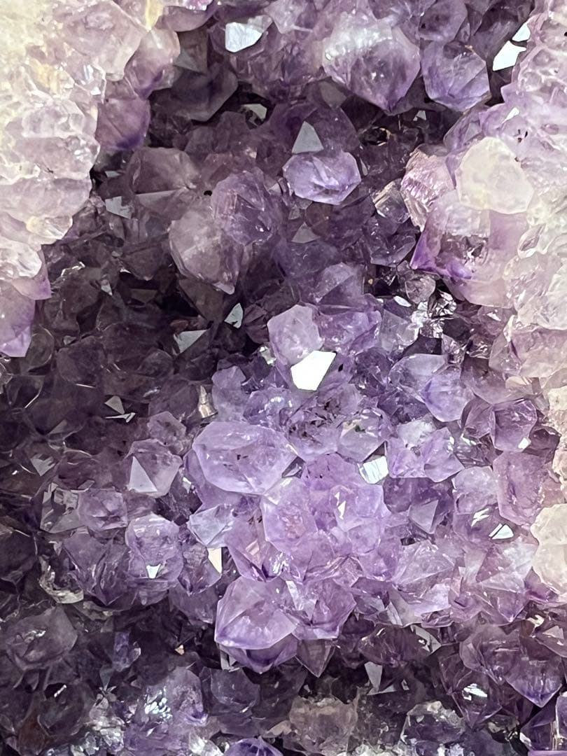 ブラジル産　アメジストクラスター 約14.54Kg 高さ台座込み約52cm