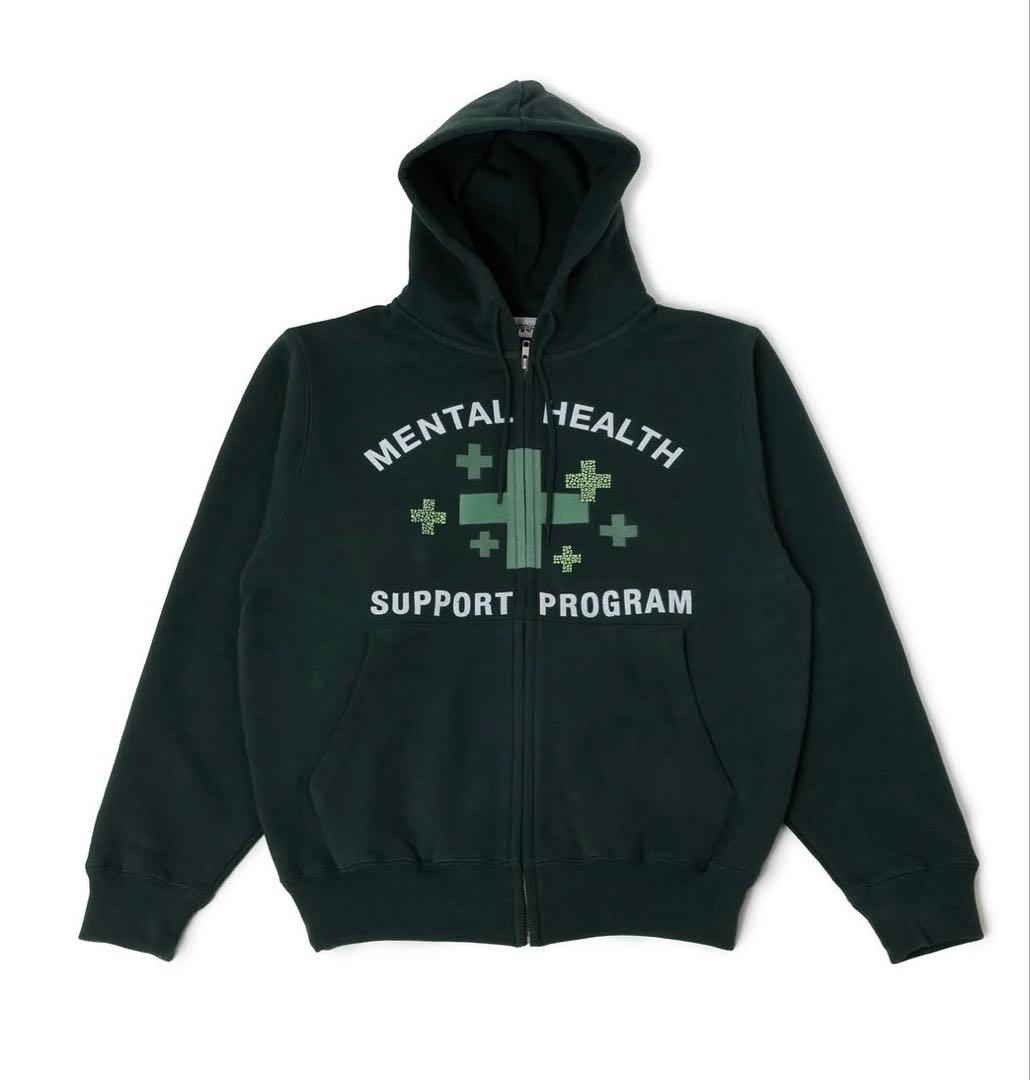 トップス LIFEMANIA Mental Support Zip Hooeie