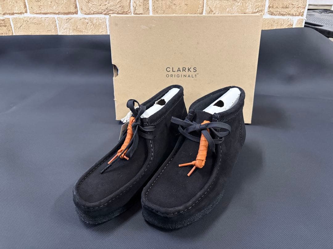 CLARKS ORIGINALS ワラビーブーツ UK6.5 24.5cm