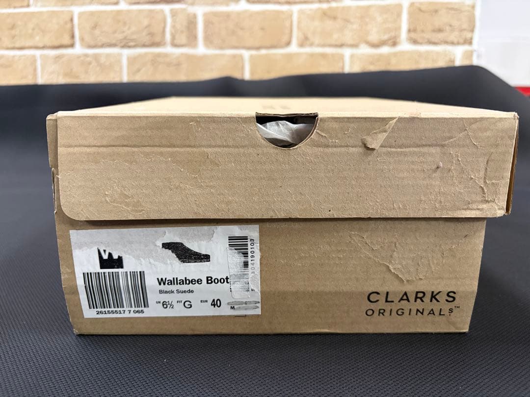 CLARKS ORIGINALS ワラビーブーツ UK6.5 24.5cm
