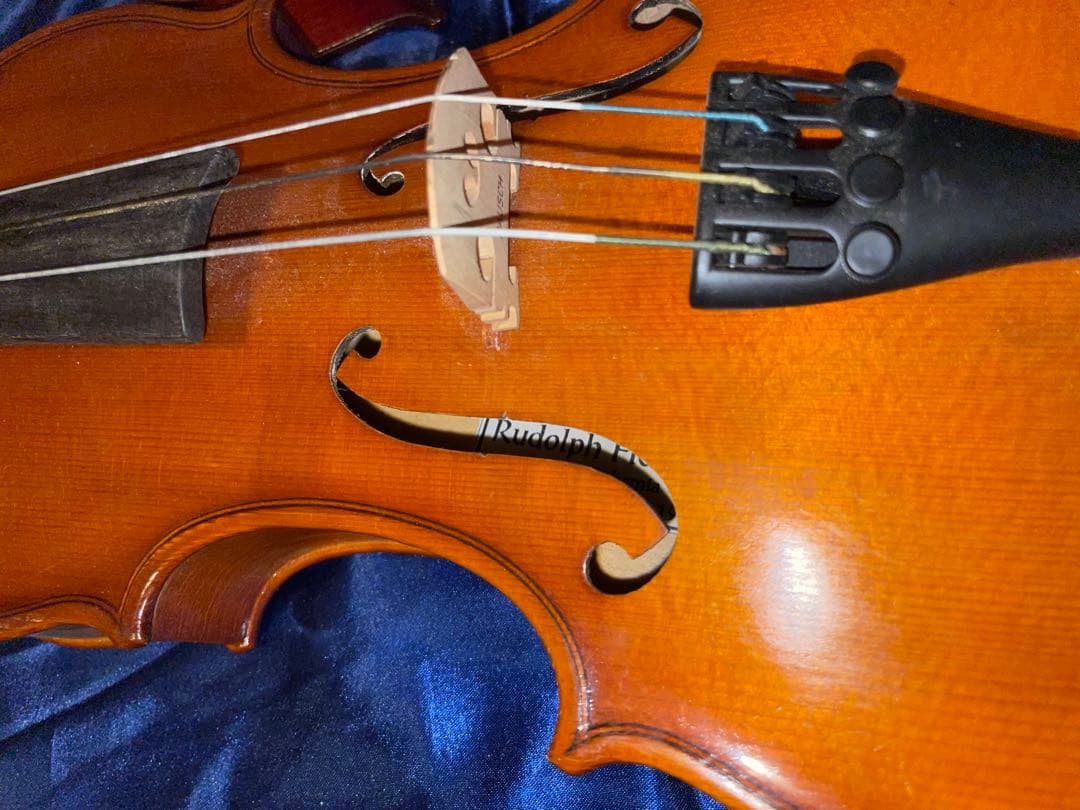 ま*ん様 バイオリン 2本セット 'Rudolpb Fiedler. スズキ