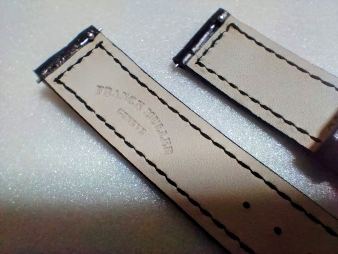 【新品】 フランクミュラー 16mm 腕時計 ベルト 純正 正規 クロコ 902