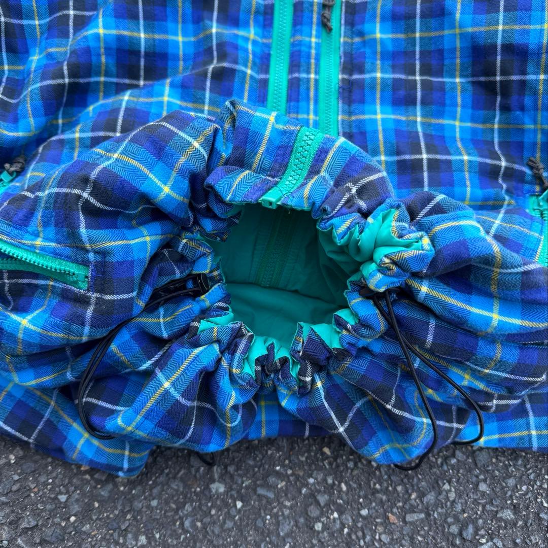 90's コロンビア リバーシブル チェック ジャケット アーカイブ テック