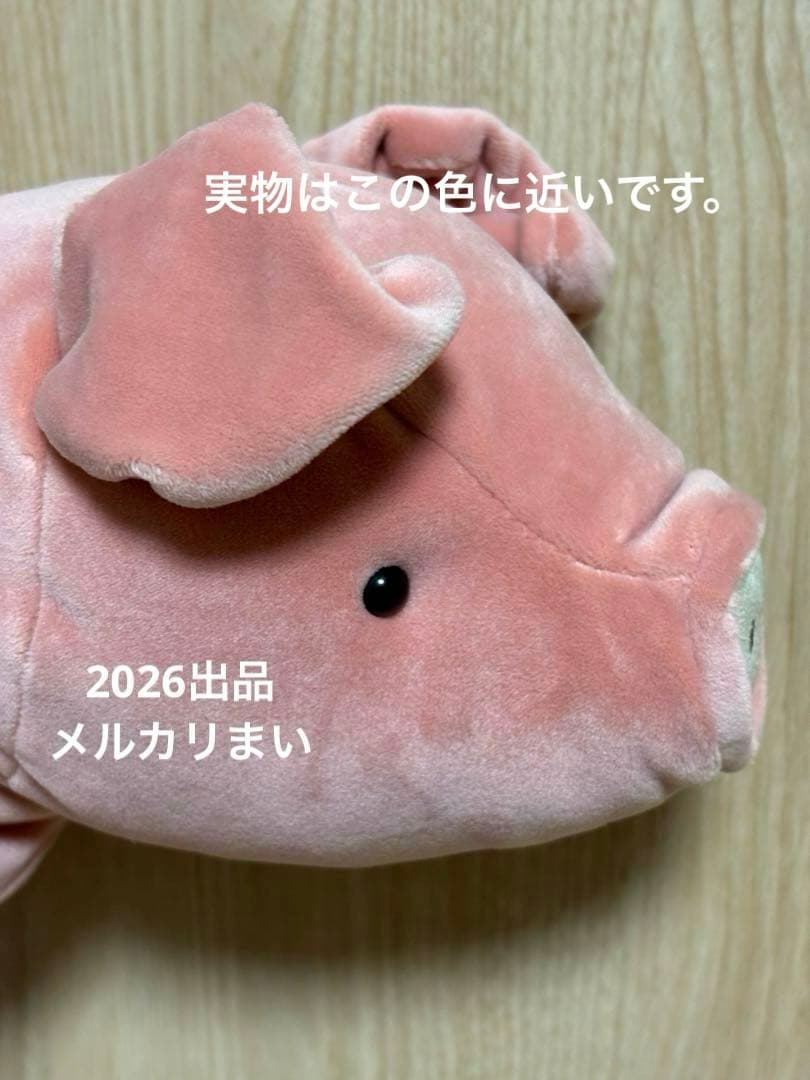  Large Mellow Mallow Pig ぬいぐるみ　豚