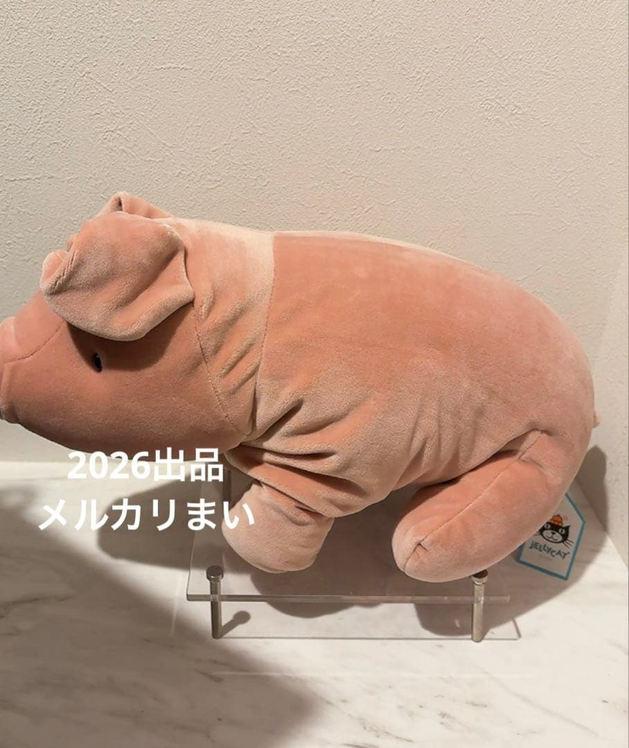  Large Mellow Mallow Pig ぬいぐるみ　豚