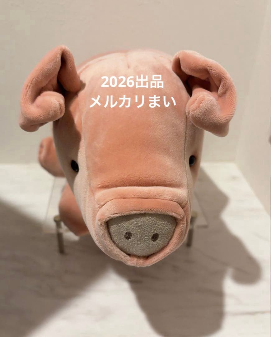  Large Mellow Mallow Pig ぬいぐるみ　豚
