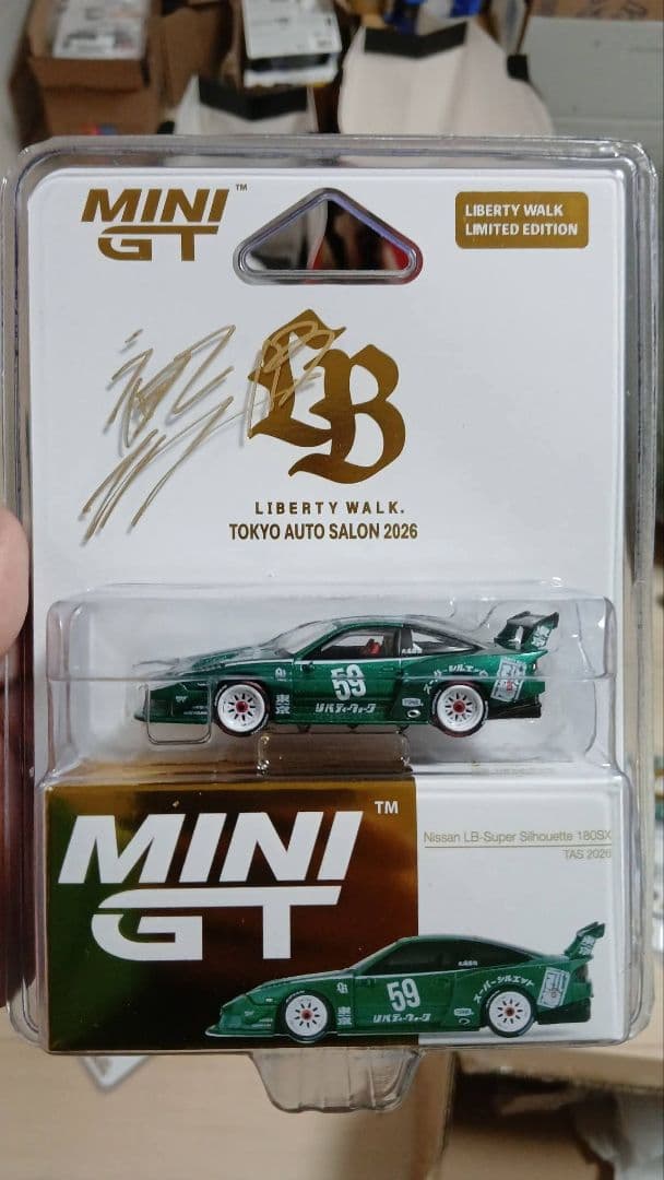 MINI GT リバティウォーク 180SX 限定版