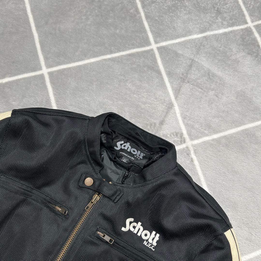 【☆レーサーの極上品☆】SCHOTT ライダースジャケット L相当 最高傑作品