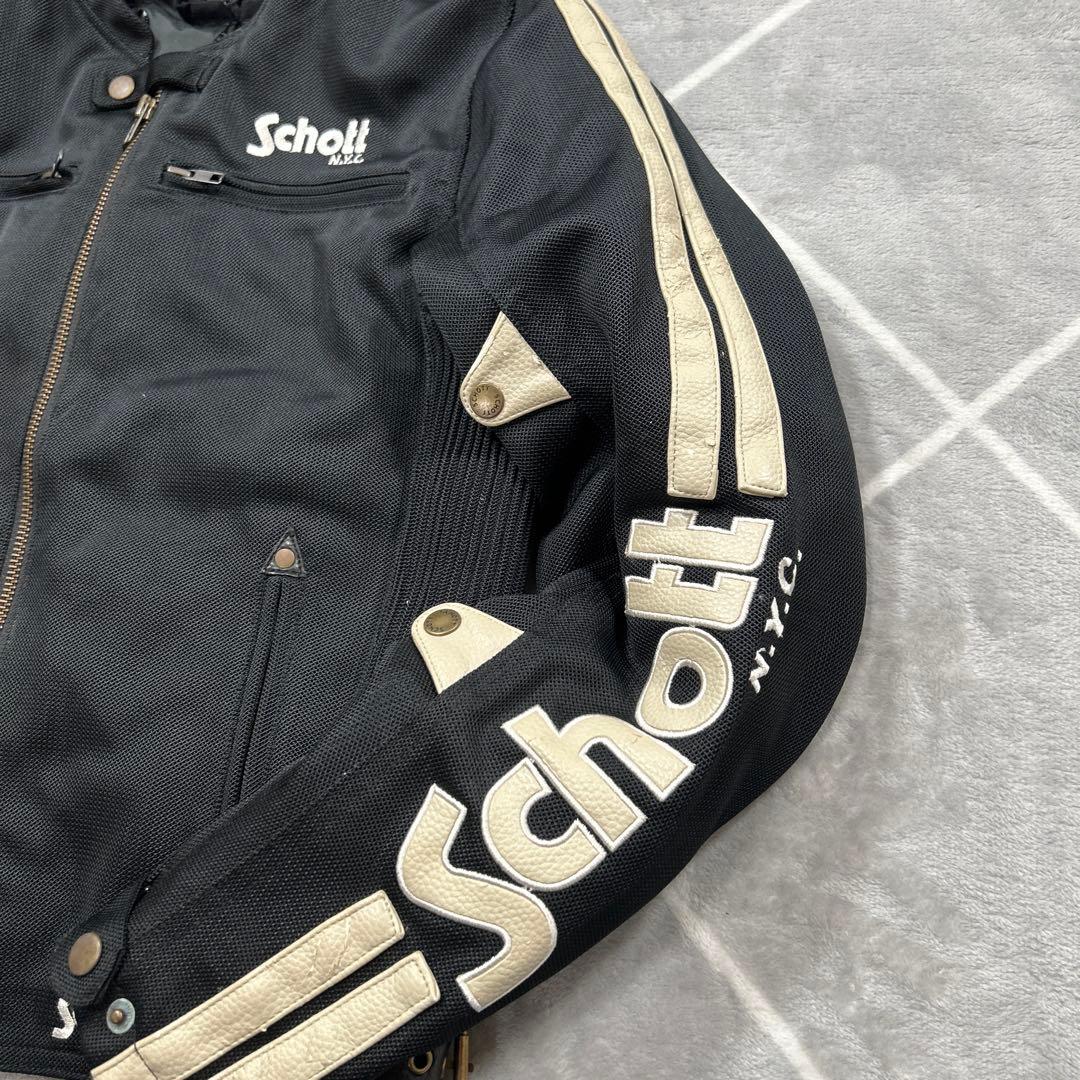 【☆レーサーの極上品☆】SCHOTT ライダースジャケット L相当 最高傑作品