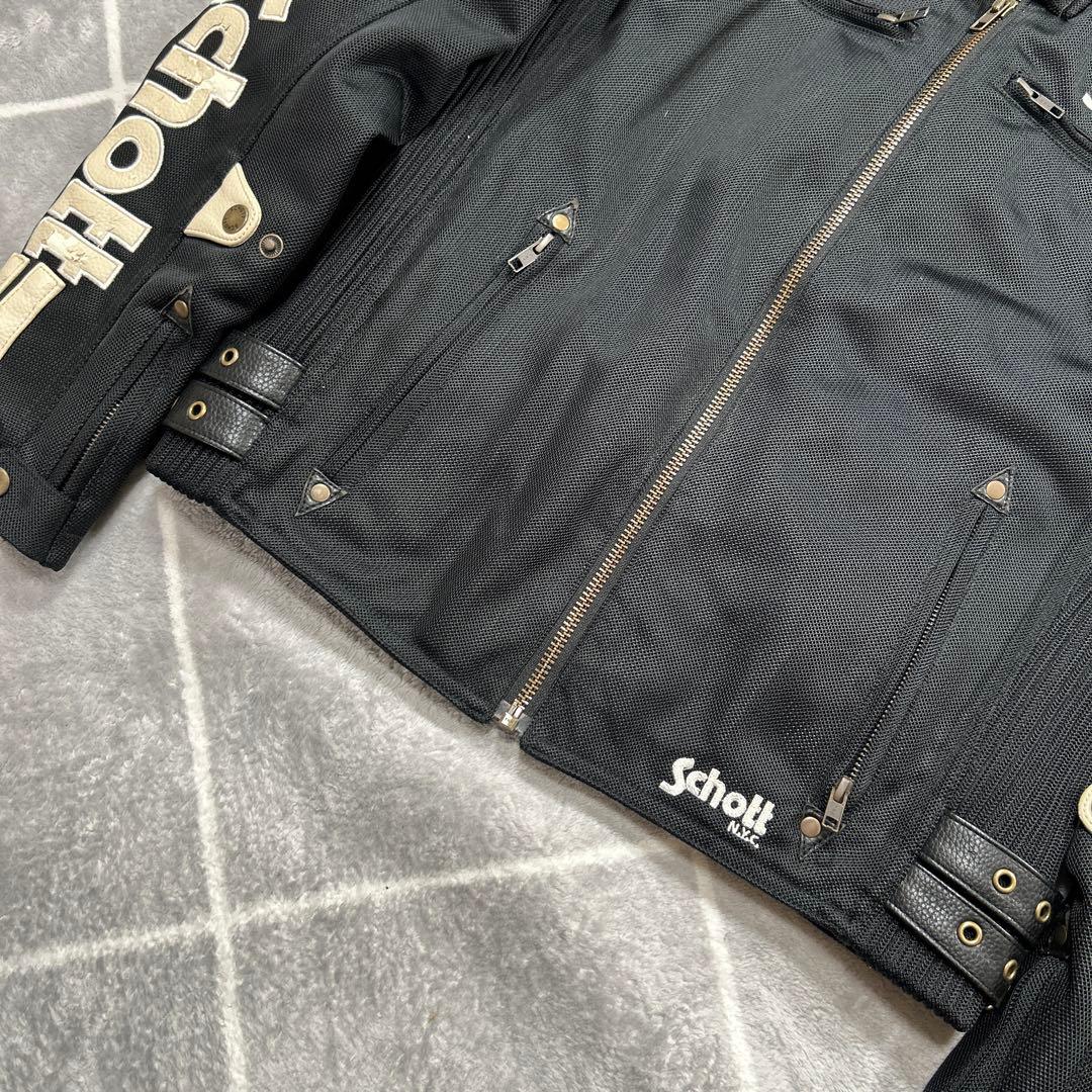 【☆レーサーの極上品☆】SCHOTT ライダースジャケット L相当 最高傑作品