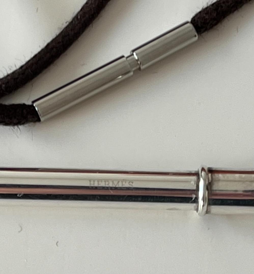 ＨＥＲＭＥＳ　エルメス　メモ帳　ネックストラップ付き　シャーペン付き　刻印あり