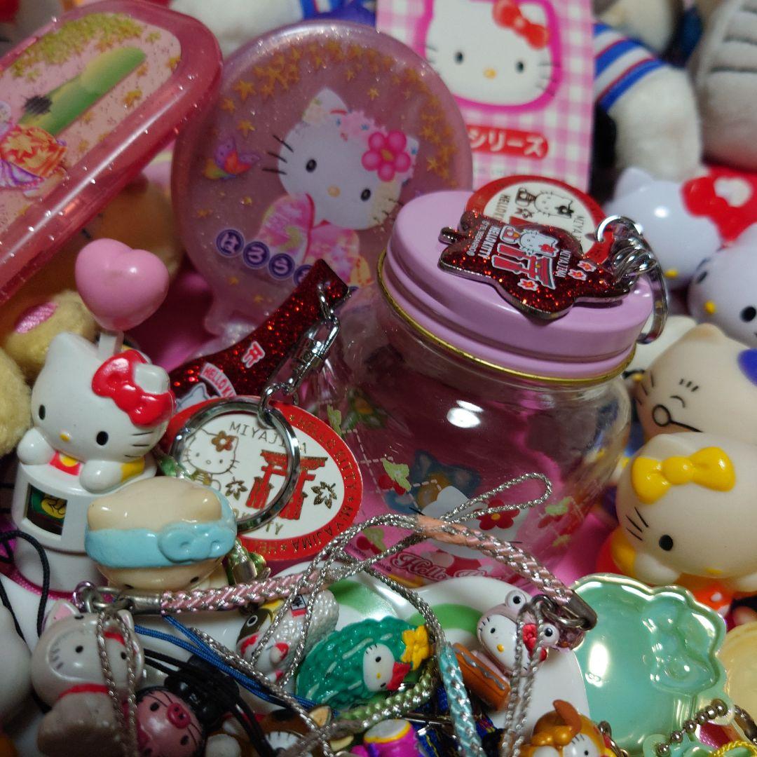 サンリオ ハローキティ 大量 グッズ まとめ売り ぬいぐるみ ストラップ 根付