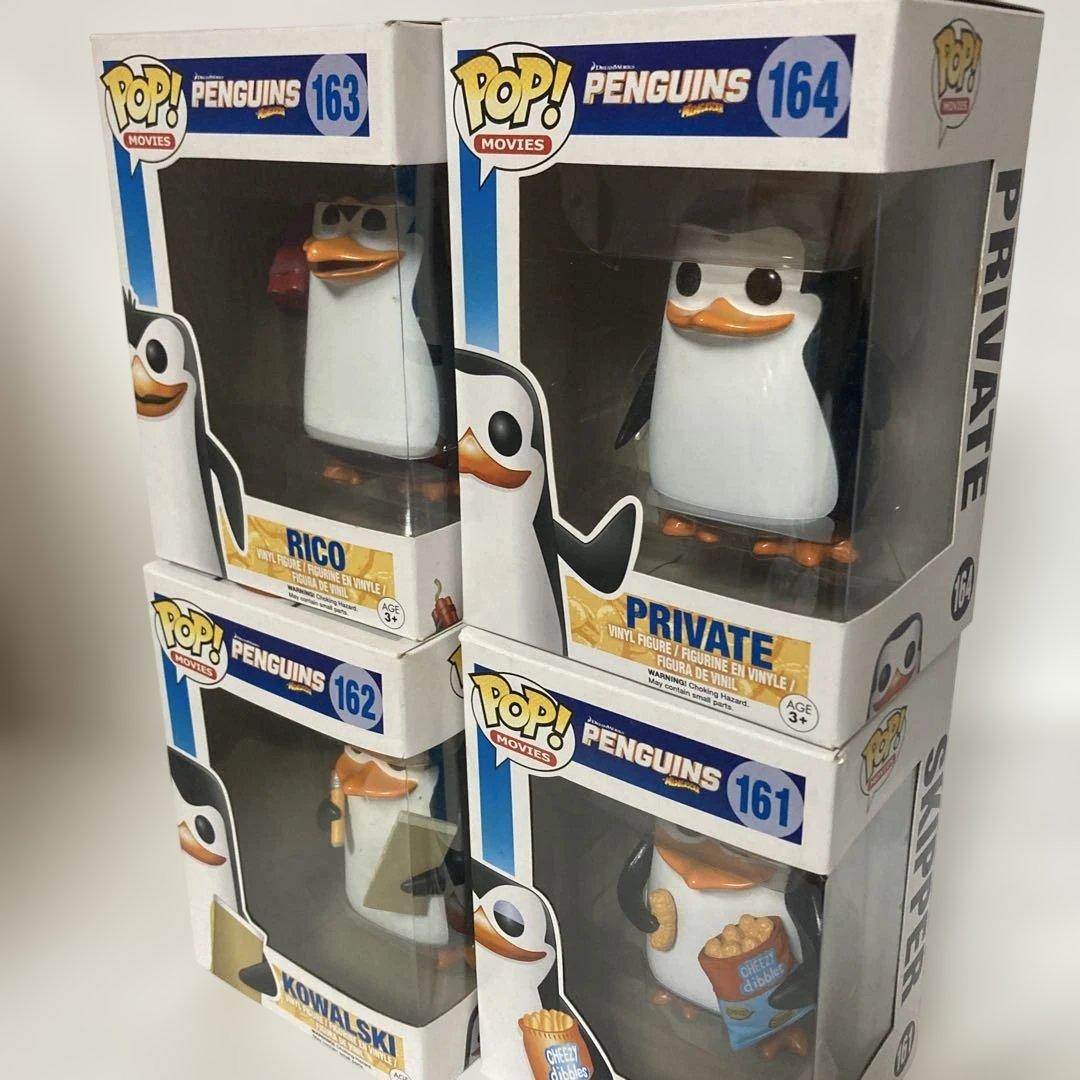 POP! ペンギンズ　マダガスカル　4個セット