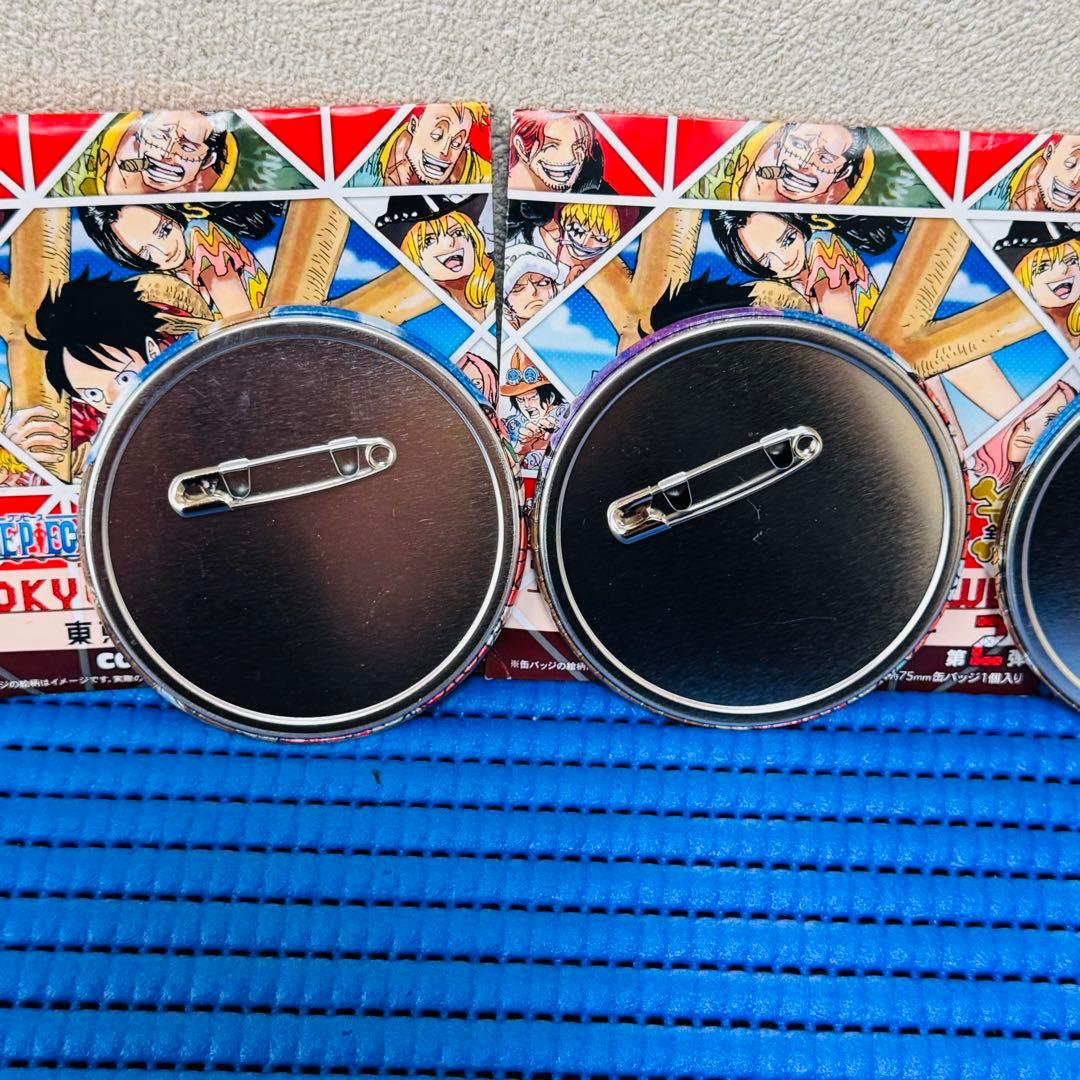 ONEPIECE 東京ワンピースタワー コレクション缶バッジ 第2弾 セット ゅ