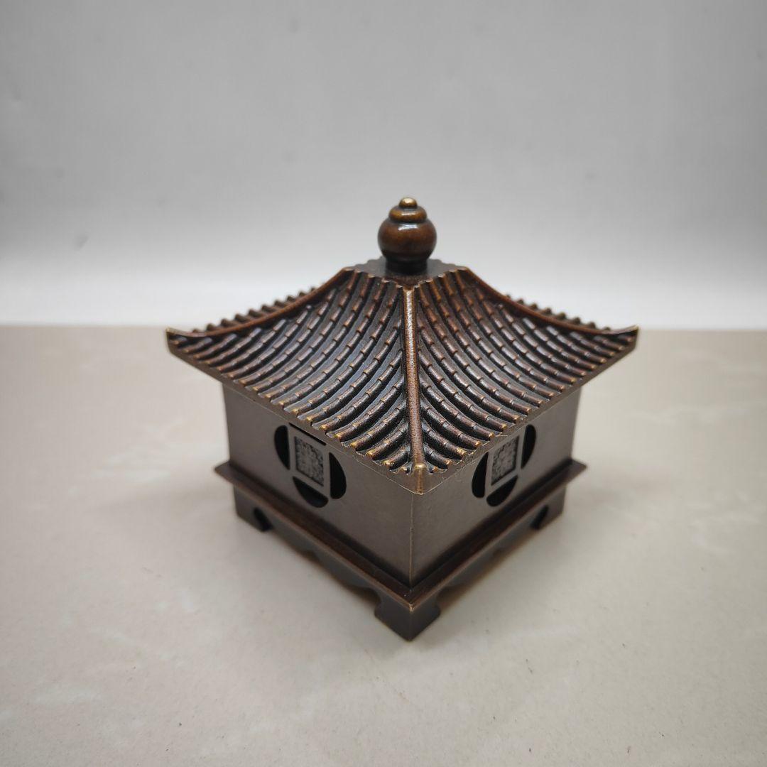 香炉 檀舎香居 室内薫香炉 茶道具 香道具 銅製品 工芸品 置物