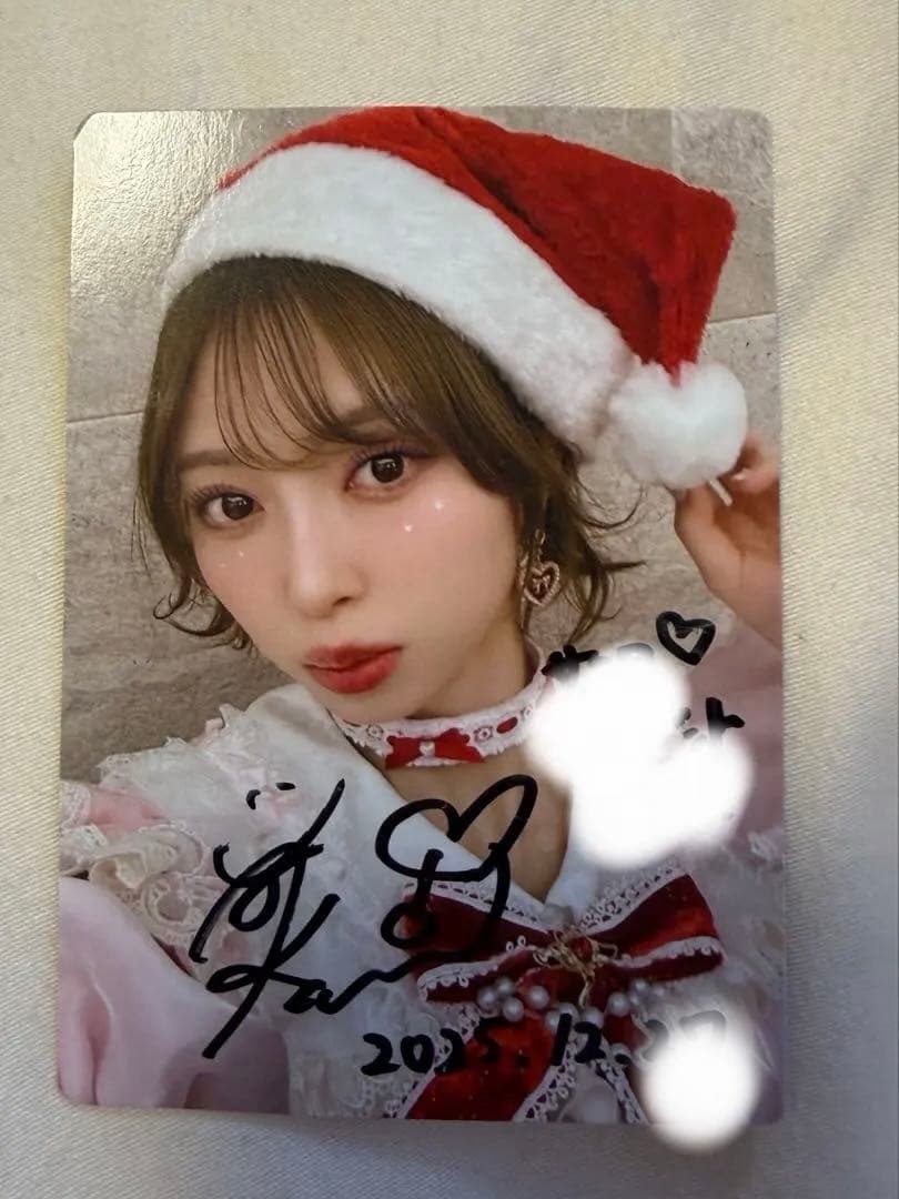 も*読様 辻野かなみ クリスマス トレカ サイン入り