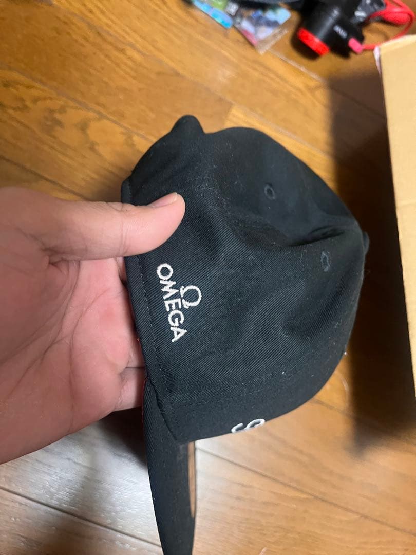 オメガ　スピードマスター　ニューエラ　キャップ