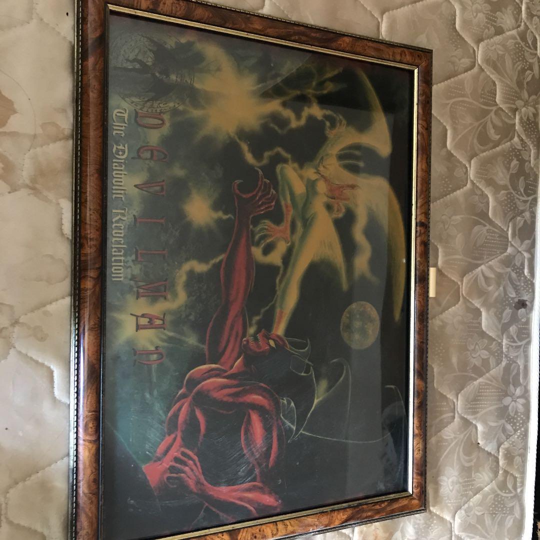 タペストリー　高級品　限定品　骨董　DEVILMAN  定価100万