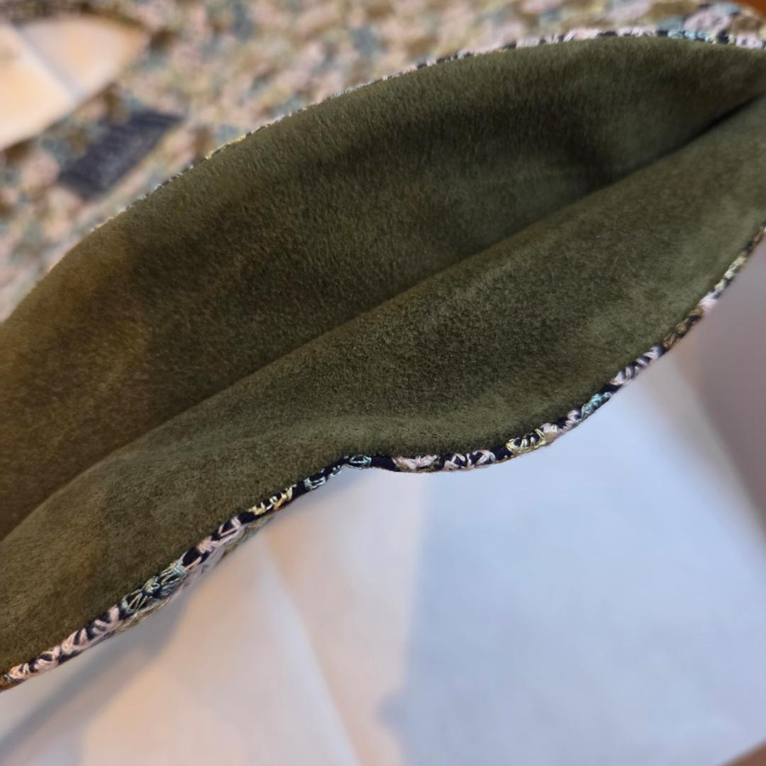 ミナペルホネン　うずらバッグ　スカイフル　ダークミックス　完売