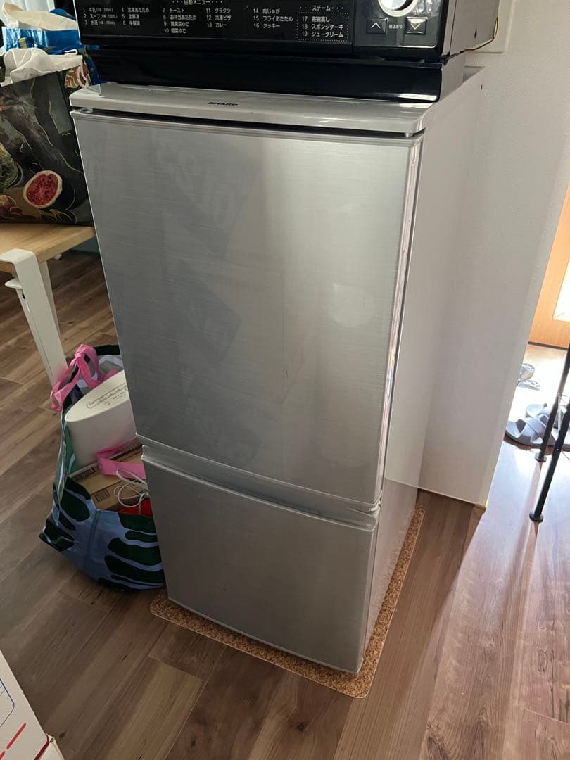 SHARP 冷蔵冷凍庫 SJ-D14A-S(一人暮らし用)