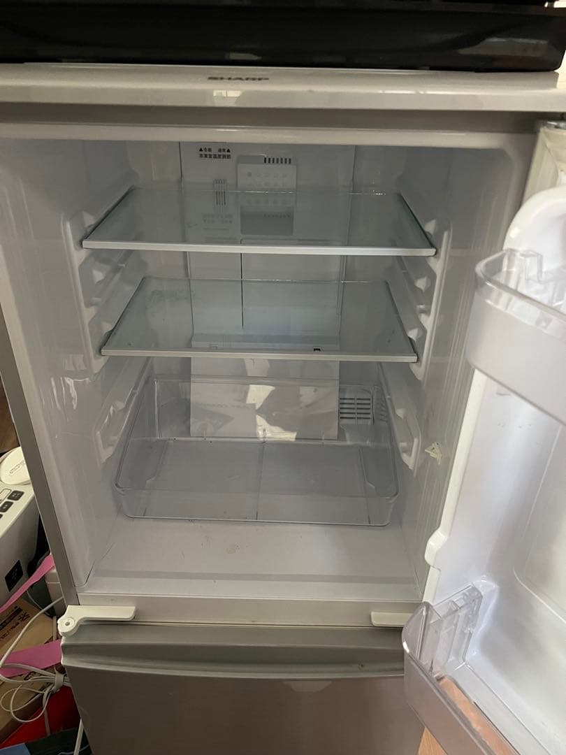 SHARP 冷蔵冷凍庫 SJ-D14A-S(一人暮らし用)