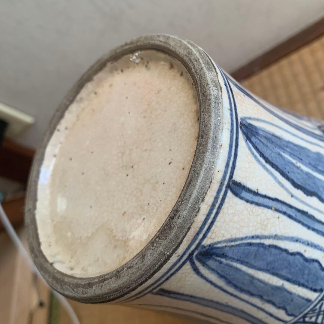 中国清時代染付壺