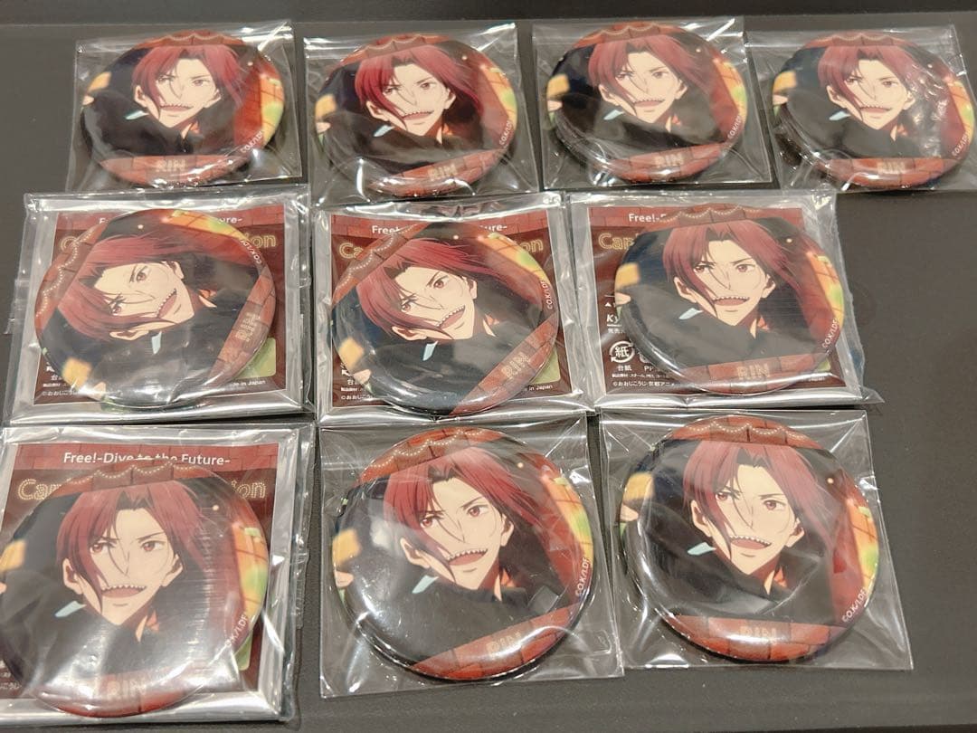 Free! ED 缶バッジ　凛