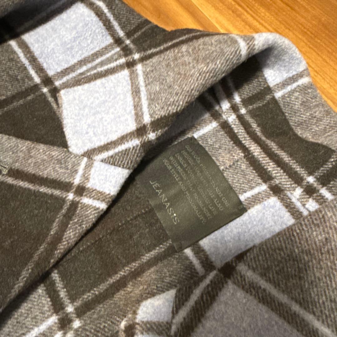 JEANASiS Wチェスターウールリバーミドルコート