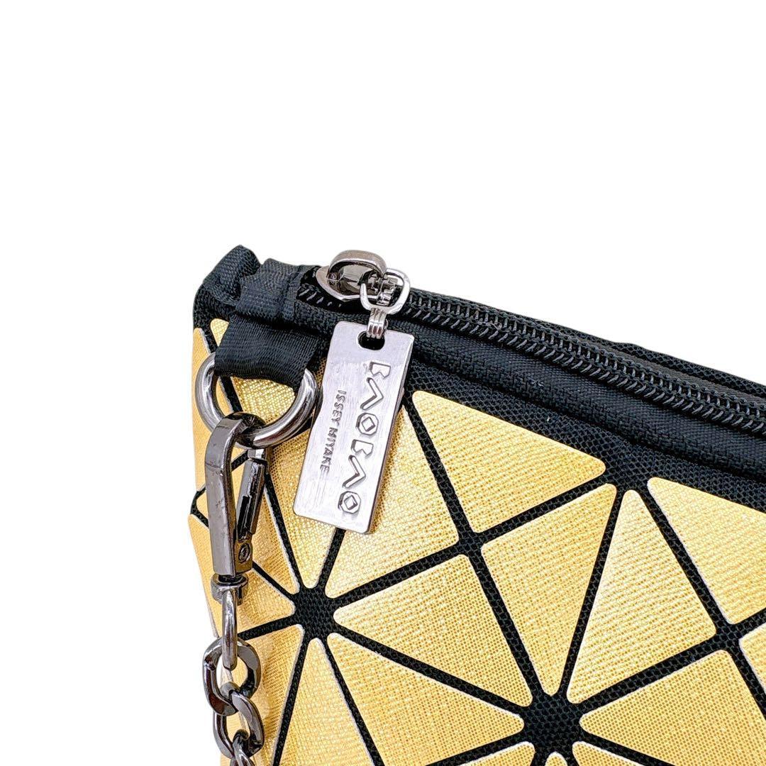 【美品】BAOBAOバオバオ /チェーンミニショルダーバッグ /イッセイミヤケ