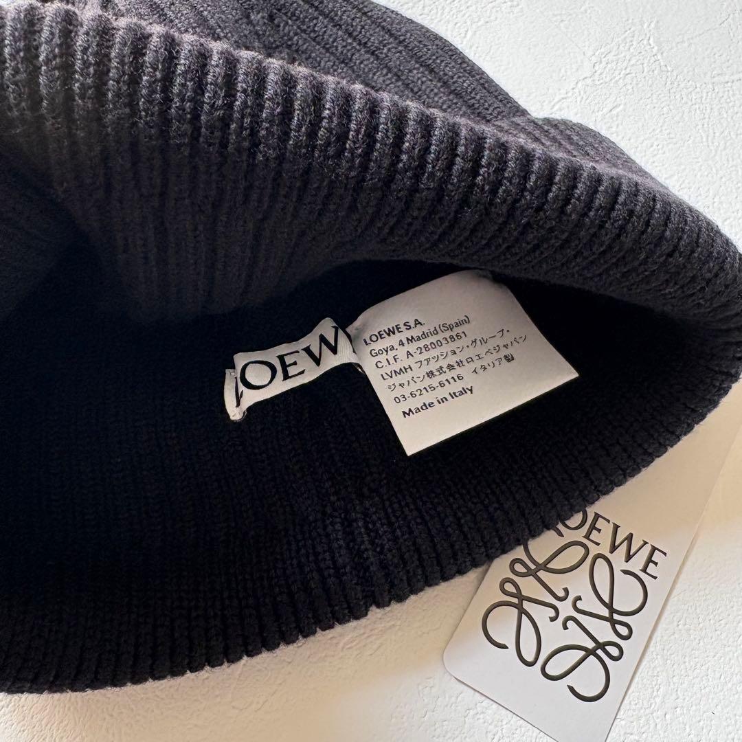 ラスト1点！LOEWE ロエベ ウール ビーニー ニット帽