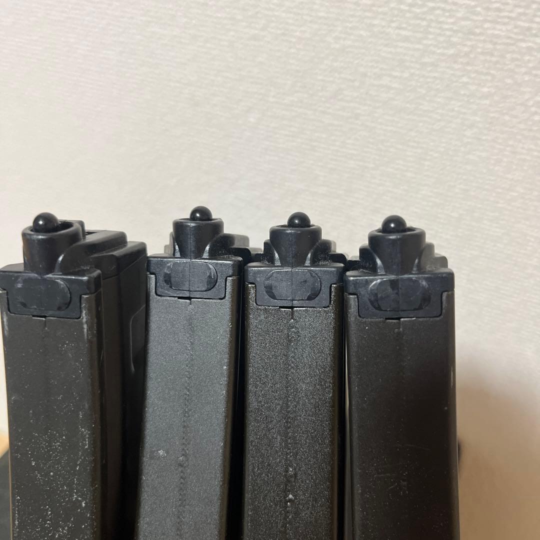 東京マルイ次世代MP5 ノーマルマガジン4個 実物 MAGPUL バンパー付き