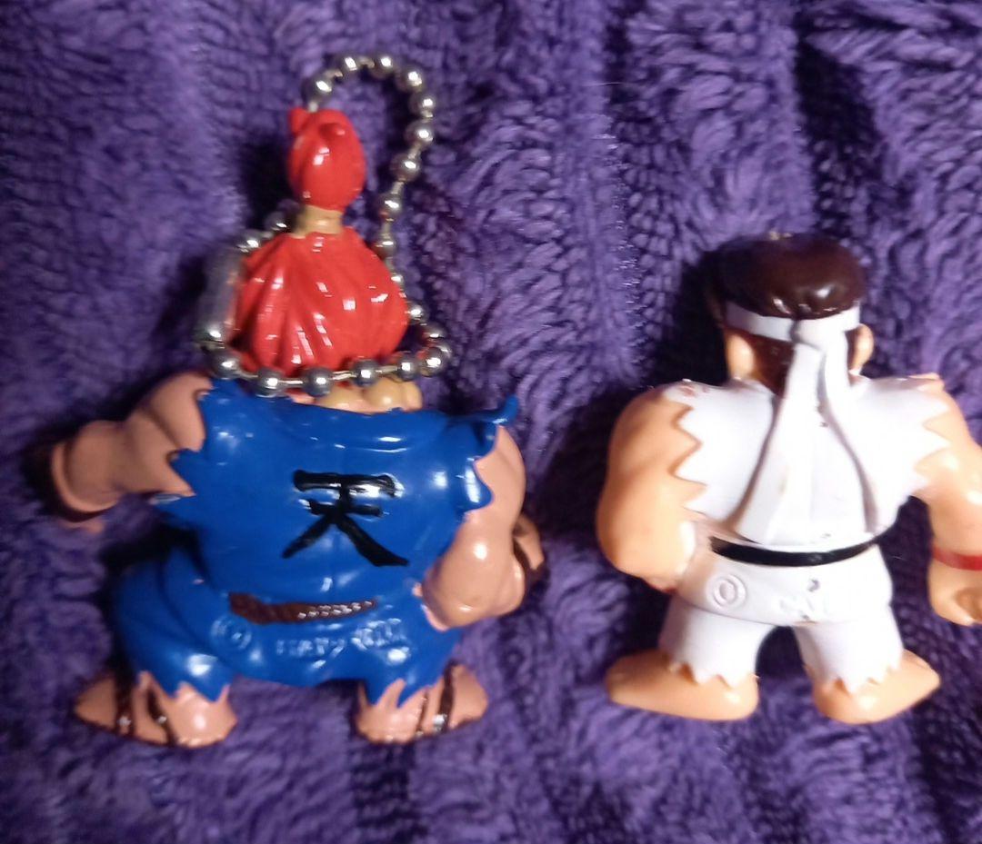 ストリートファイター ミニミニフィギュアセット✨当時物✨４体セット✨