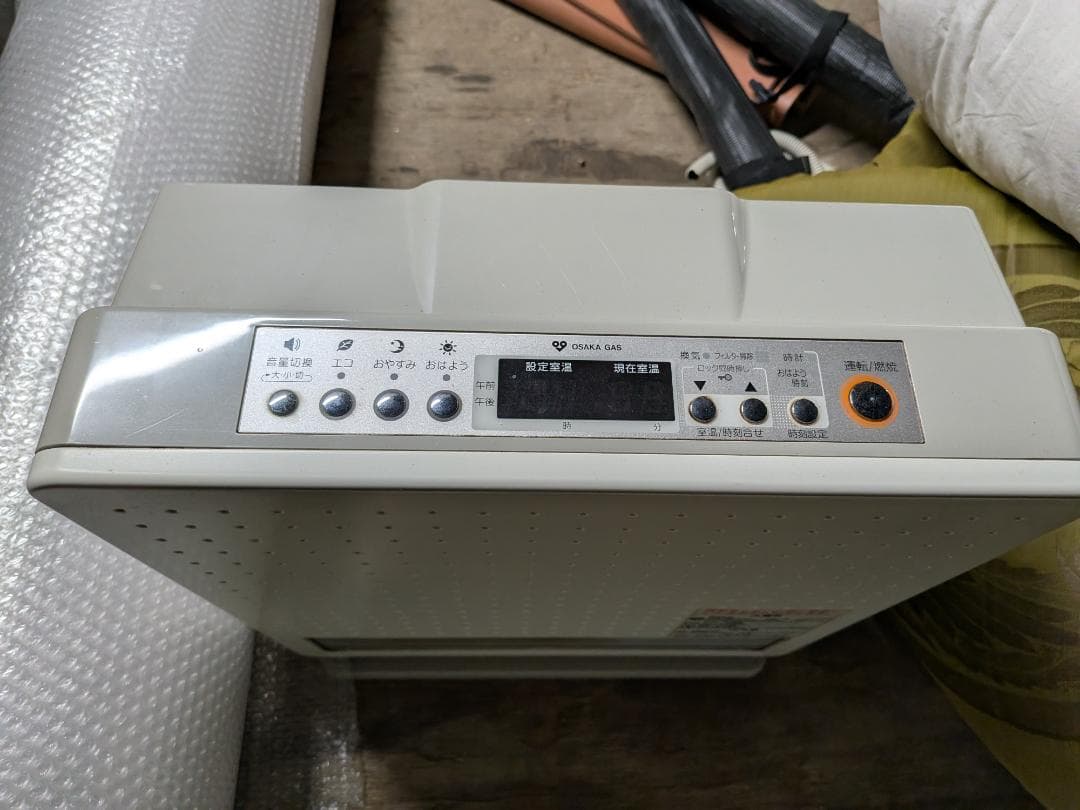 送料無料 格安 大阪ガス リンナイ ガスファンヒーター RC-H4003N-1