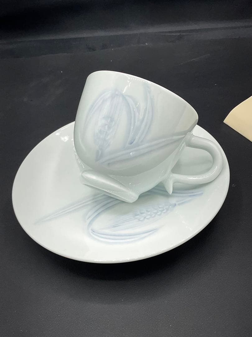 人間国宝　井上萬二　カップ＆ソーサー