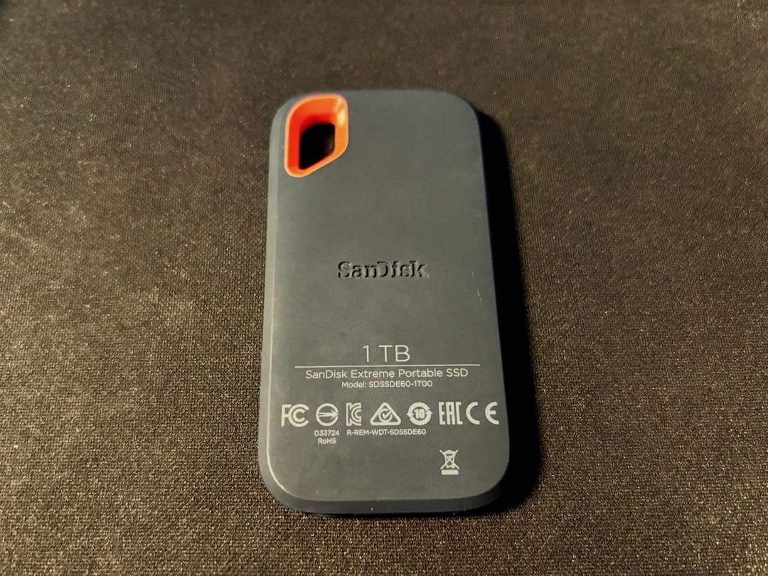 【SSD 1TB】SanDisk PortableSSD USB3.1 本体のみ