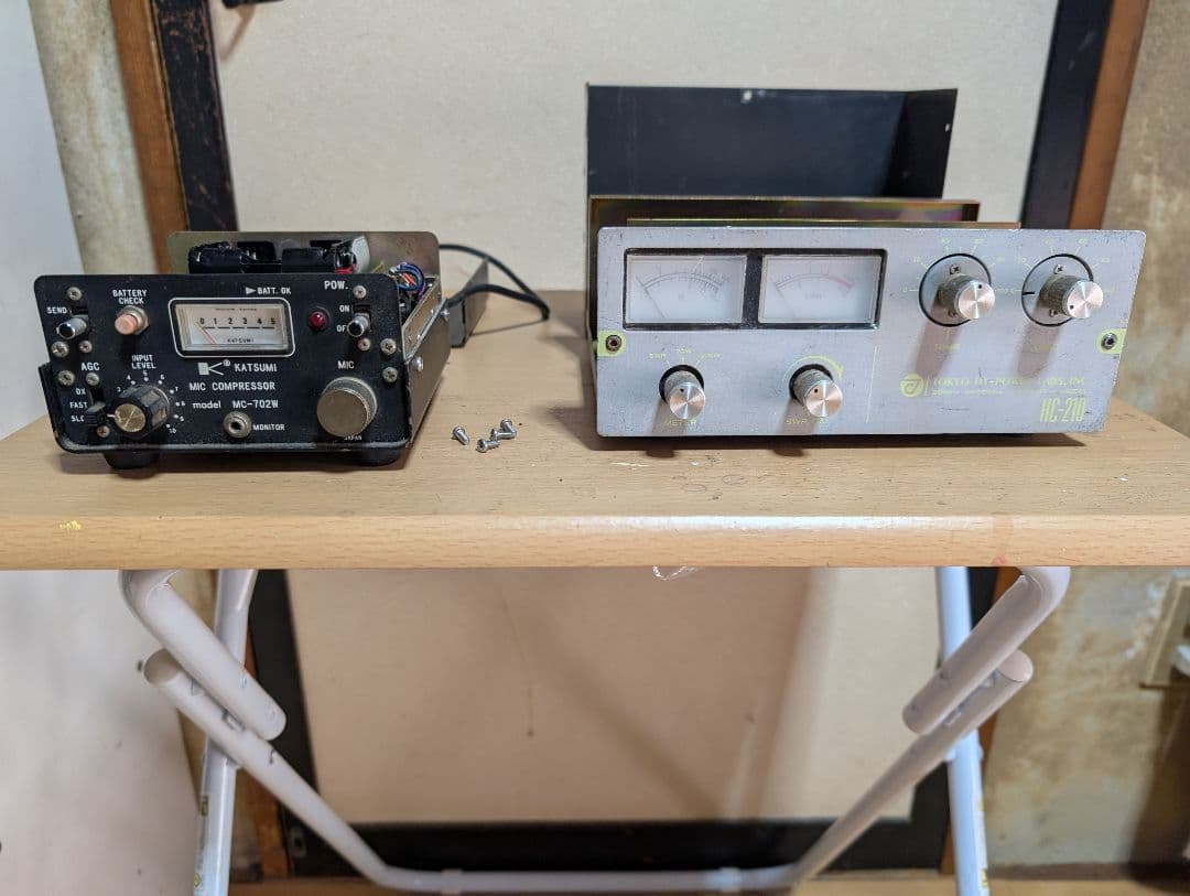 アマチュア無線 コンプレッサー マッチング計