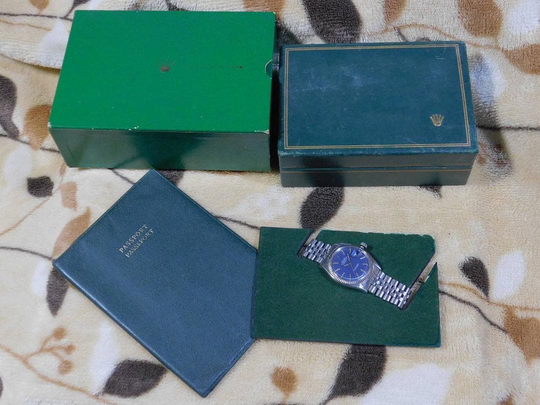 NIWASIさま専用 ROLEX Ref.1601 青文字盤 1962年 箱付