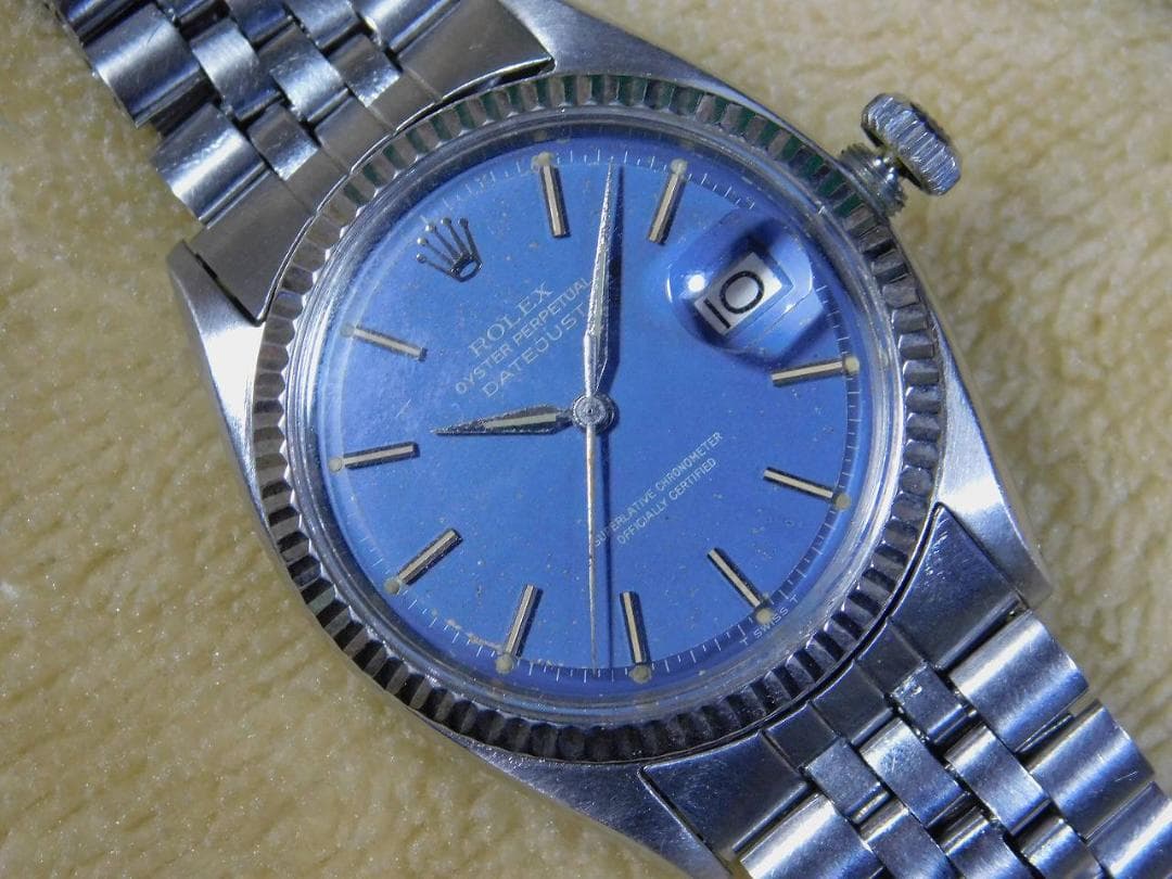 NIWASIさま専用 ROLEX Ref.1601 青文字盤 1962年 箱付