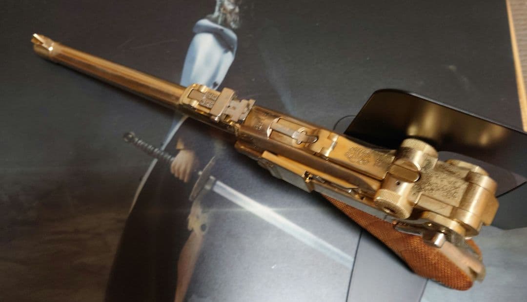 金属製モデルガン　ルガー　マルシン