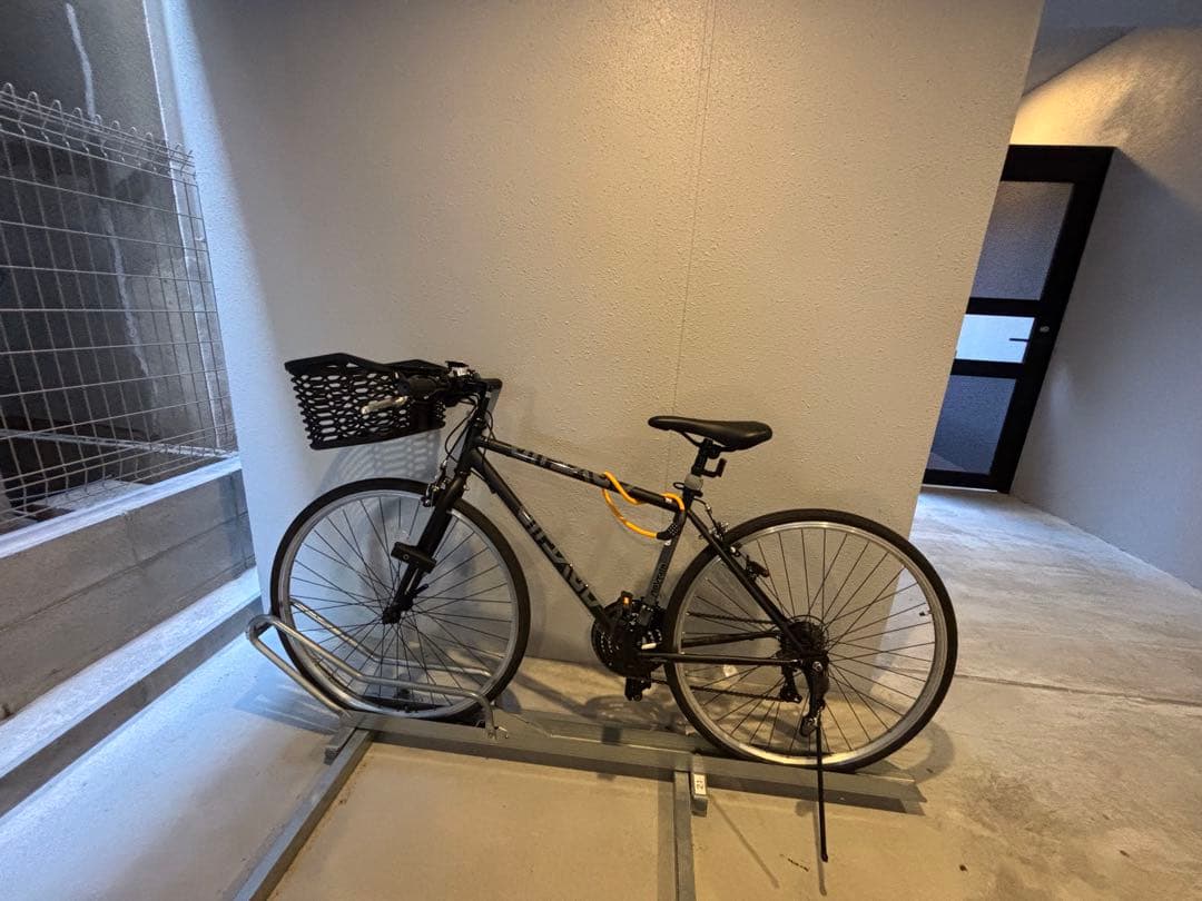 ブラック クロスバイク アルミフレーム　トヒロトトロさん専用