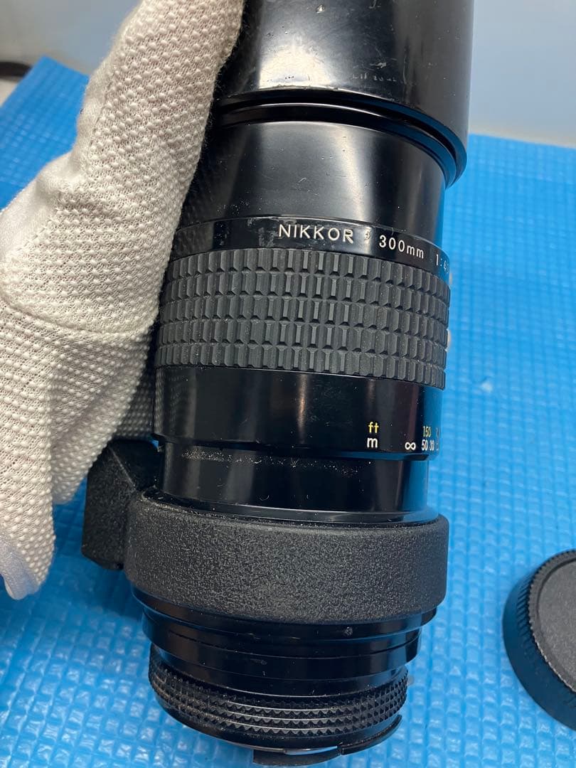 A24)Nikon NIKKOR 300mm 1:4.5 望遠レンズ