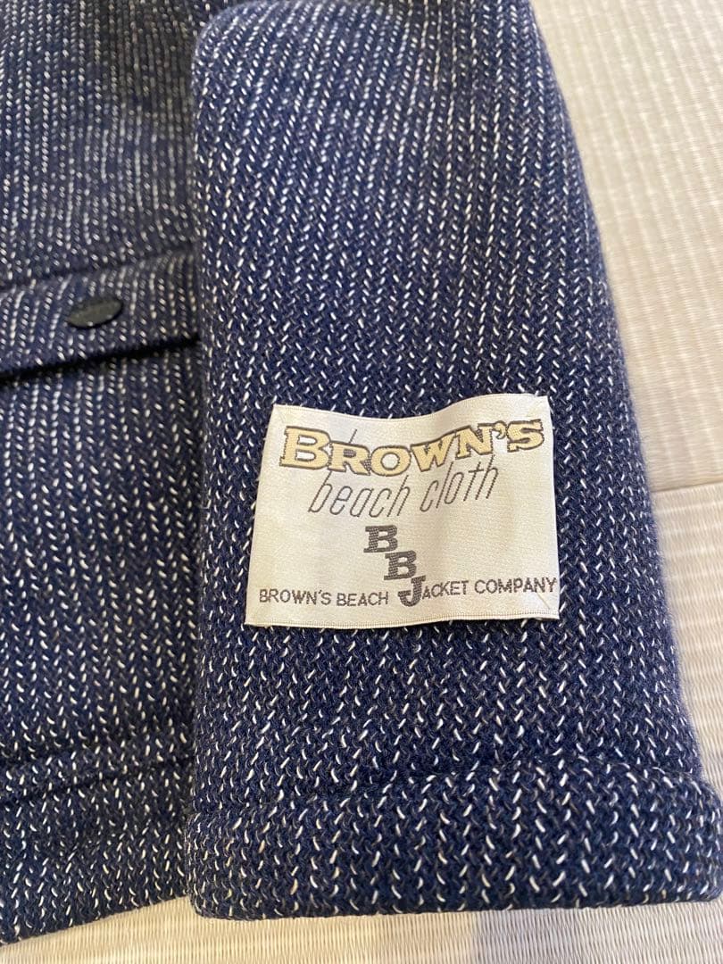 【レア】J.S.STEAD ブラウンズビーチジャケット 36 / M