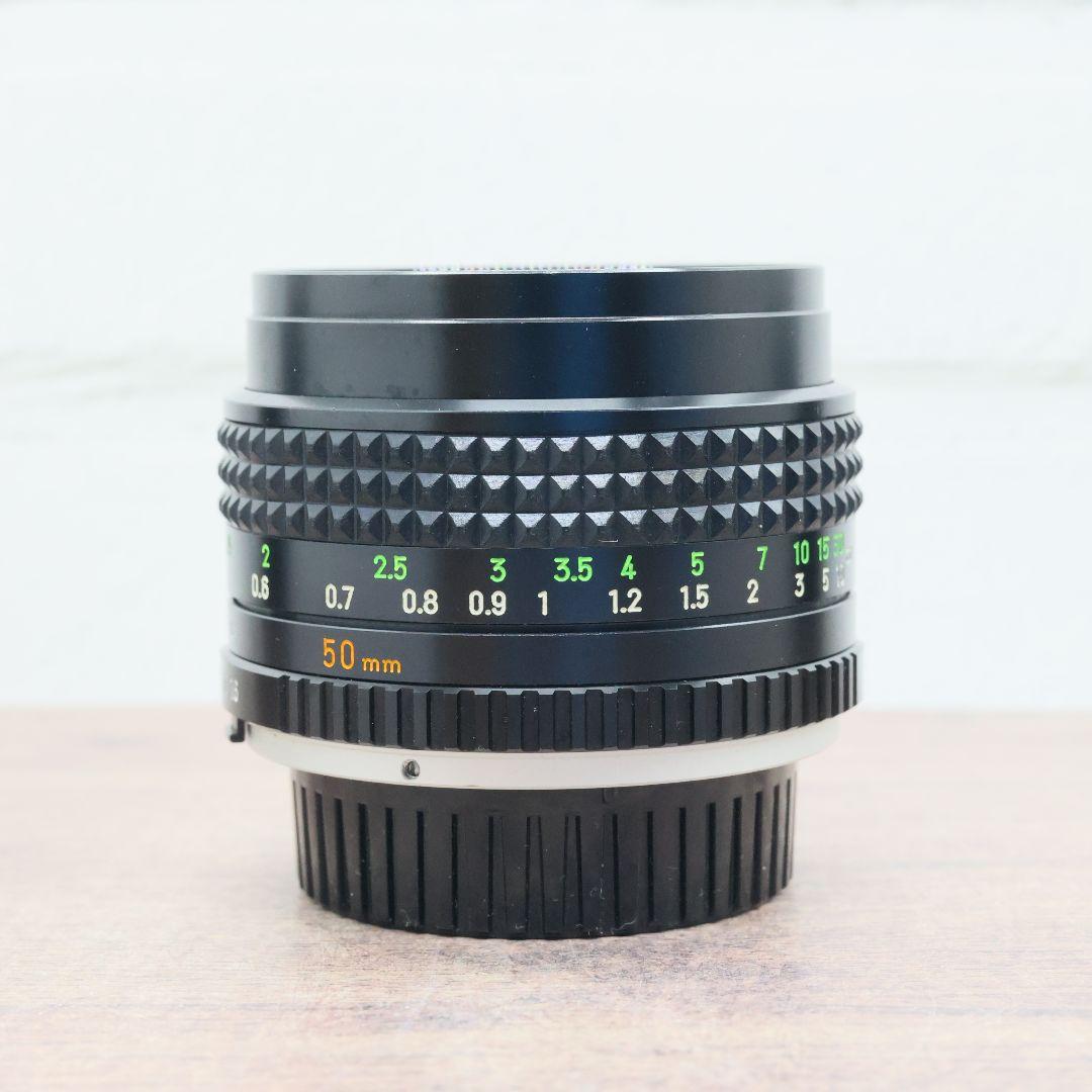 MINOLTA MC ROKKOR-PF 50mm F1.7 【光学美品】