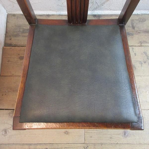 イギリス アンティーク 家具 ダイニングチェア 椅子 イス 英国 4072e