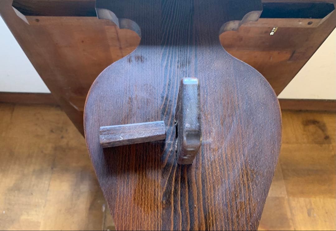 アンティーク ブラウン ダイニングテーブル 食卓 昭和 カリモク家具