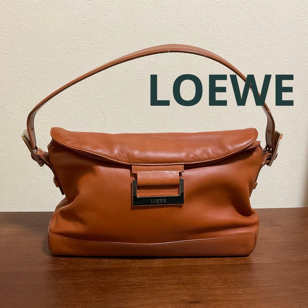 リ*マ様 LOEWE ハンドバッグ キャメルブラウン ヴィンテージ 外袋 保管袋