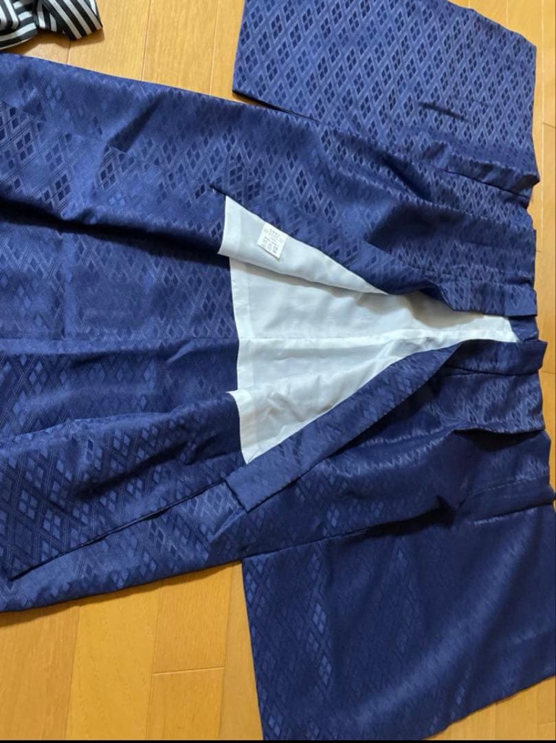 753★5歳男の子お祝い着★10点★羽織り★袴★草履★着物セット