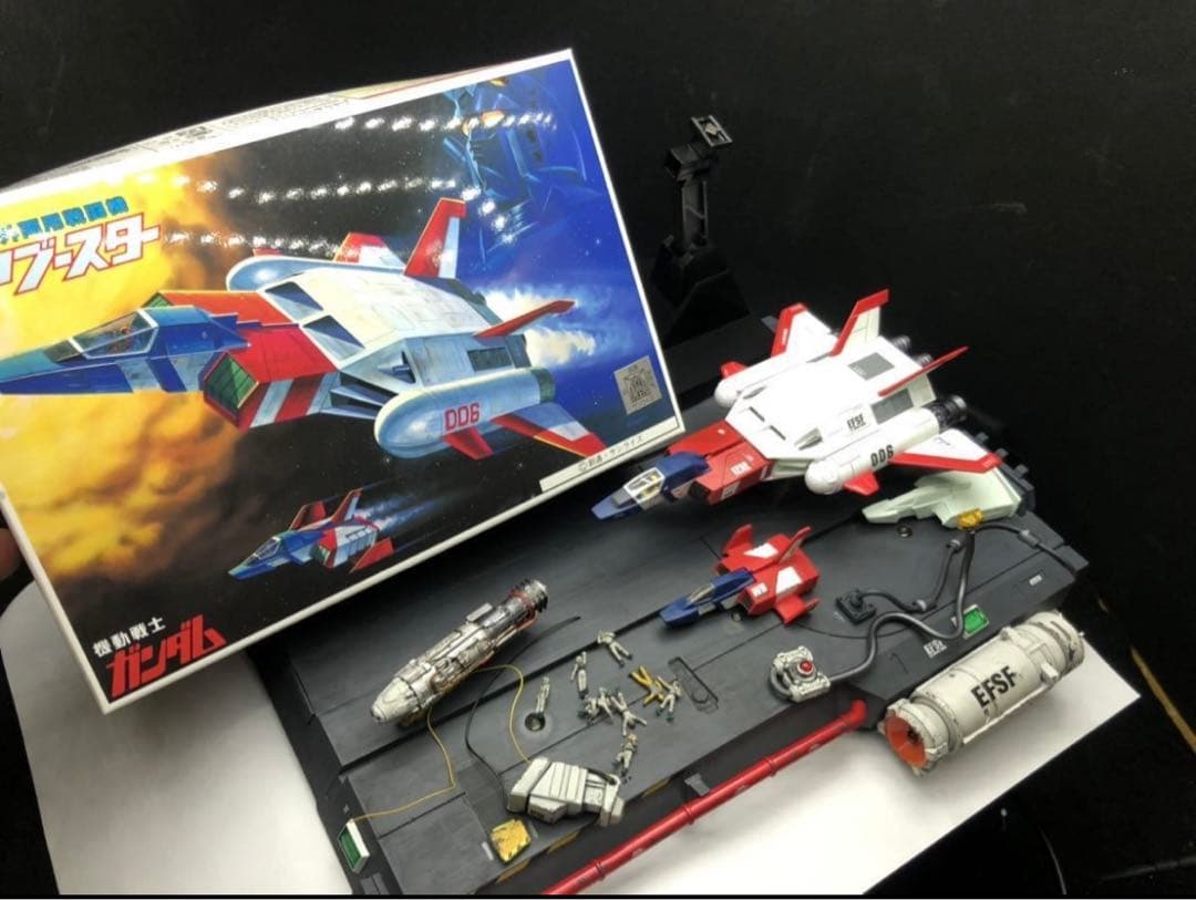 バンダイ　コアブースター　カスタム　カタパルト ジオラマ　受注製作