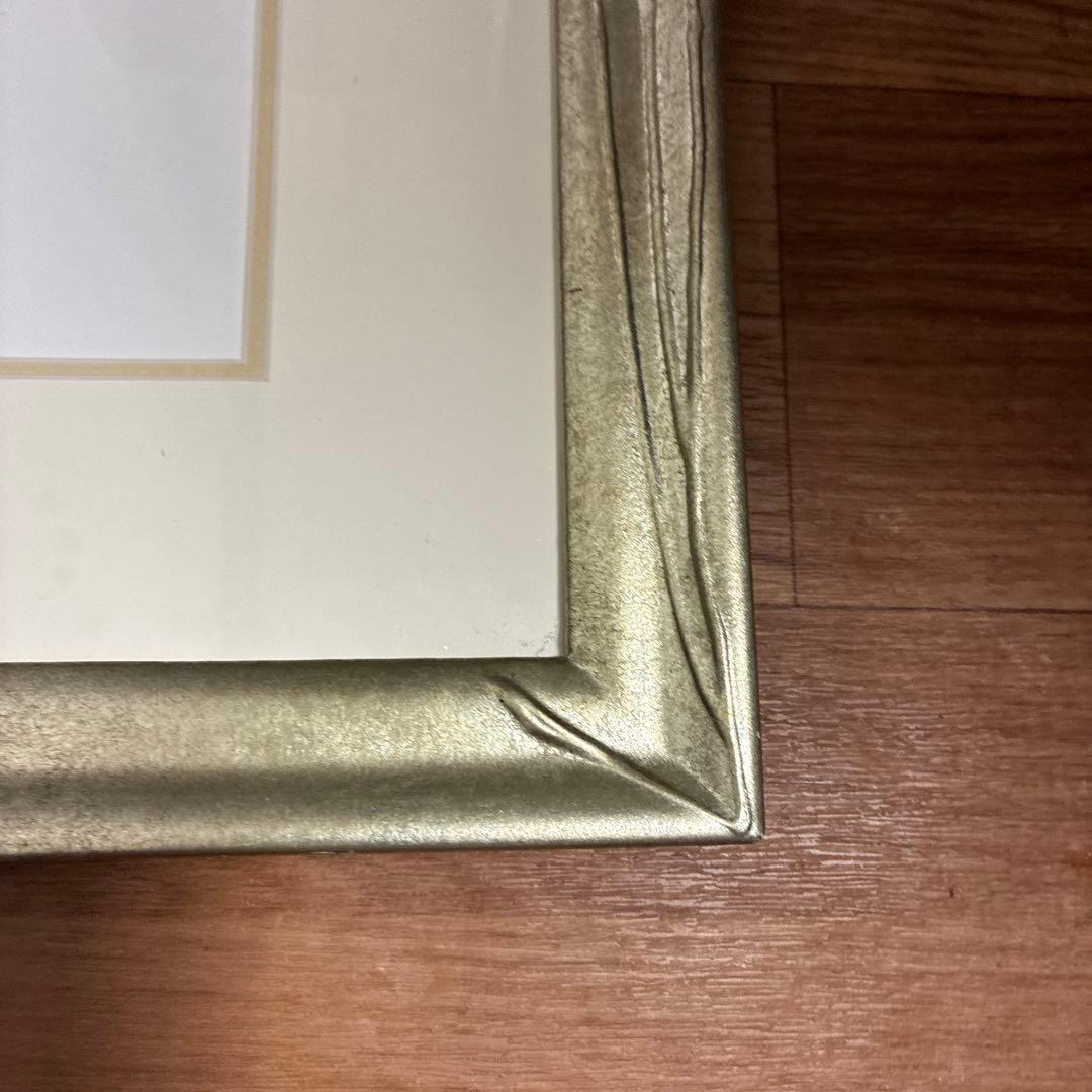 玉村豊男　水仙　版画　ジクレー　大型サイズ　額装品